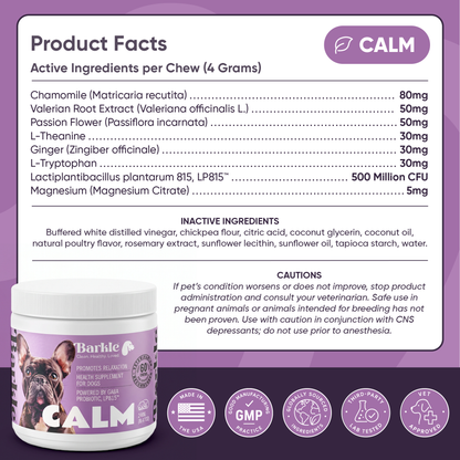 Barkle Supplement - Calm