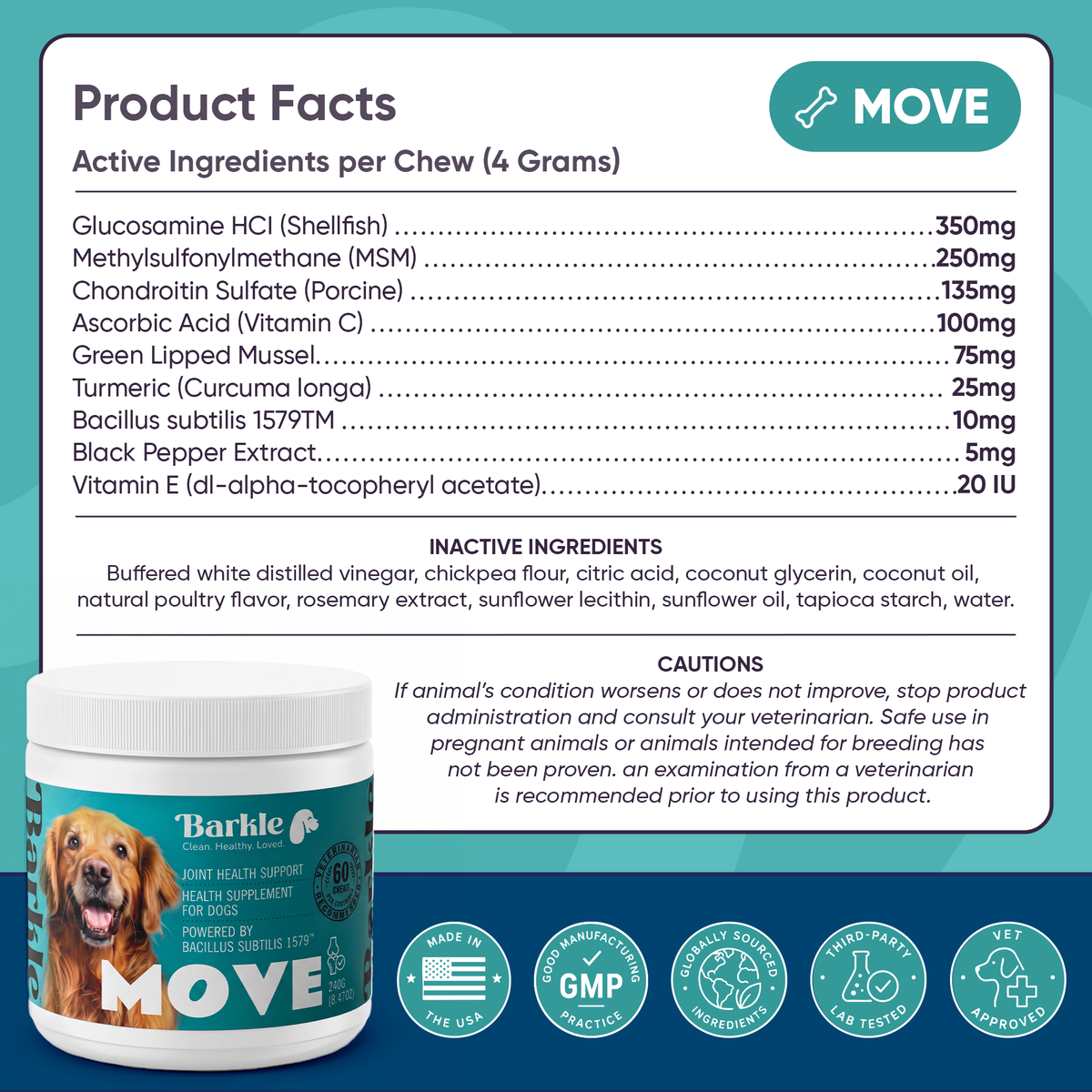 Barkle Supplement - Move